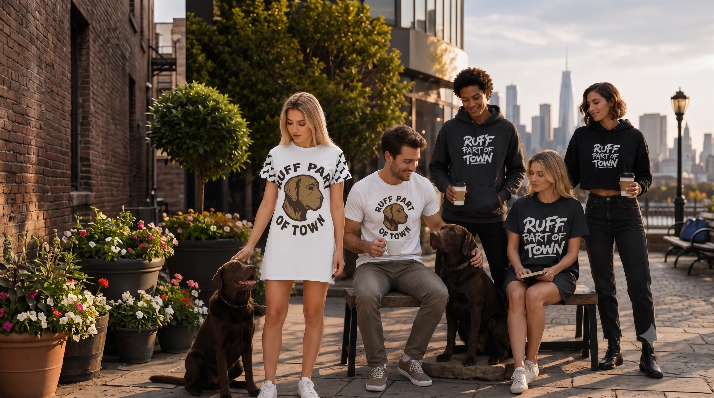 Ruff Part of Town Apparel