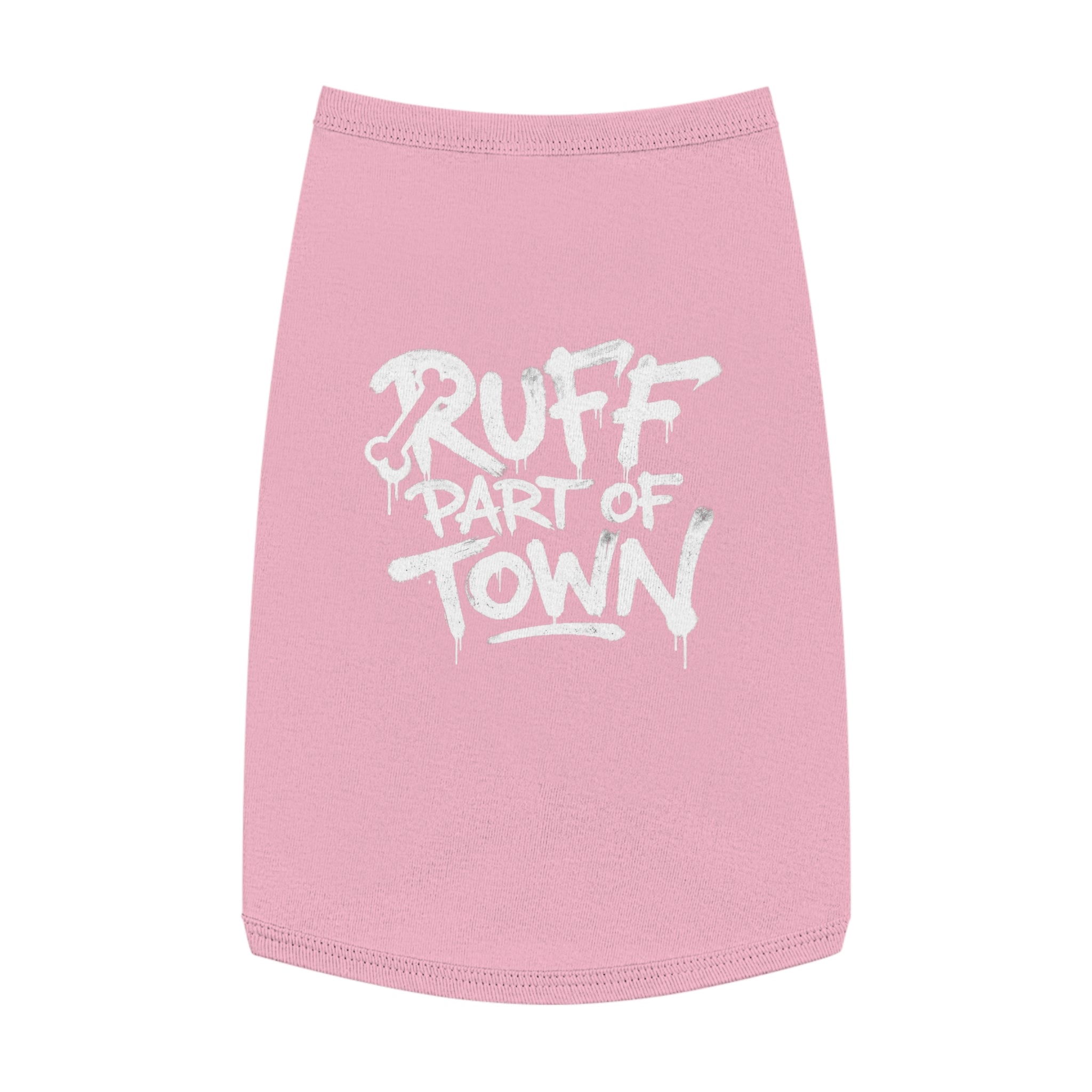 Pet Tank — “Ruff Part of Town” Graffiti Dog Tank Top