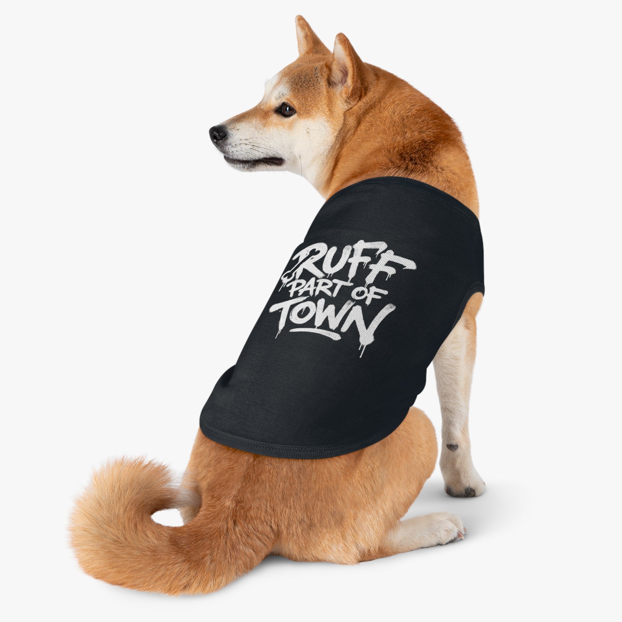 Pet Tank — “Ruff Part of Town” Graffiti Dog Tank Top