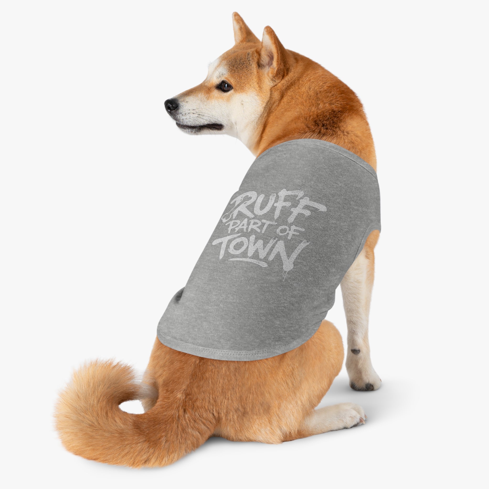 Pet Tank — “Ruff Part of Town” Graffiti Dog Tank Top