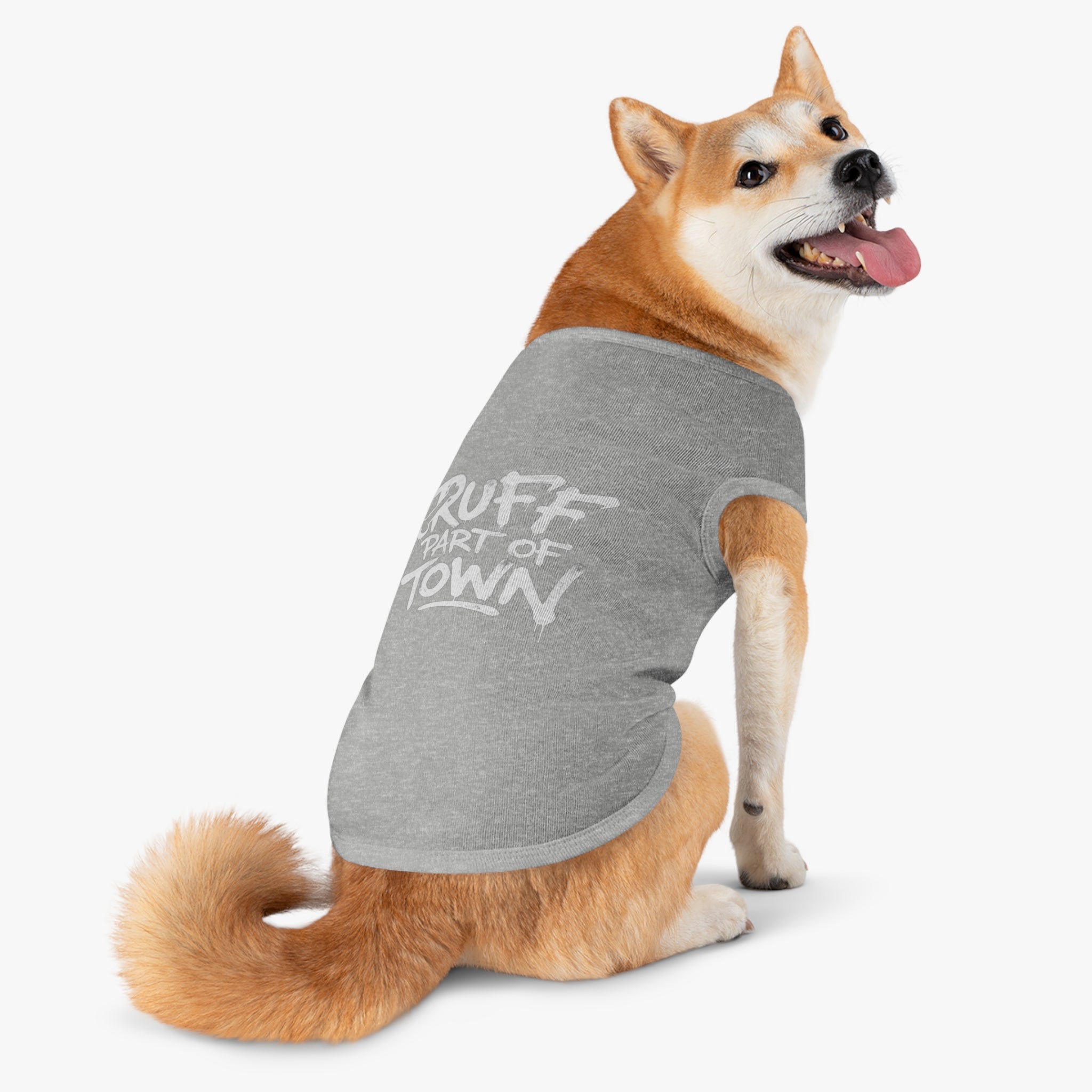 Pet Tank — “Ruff Part of Town” Graffiti Dog Tank Top