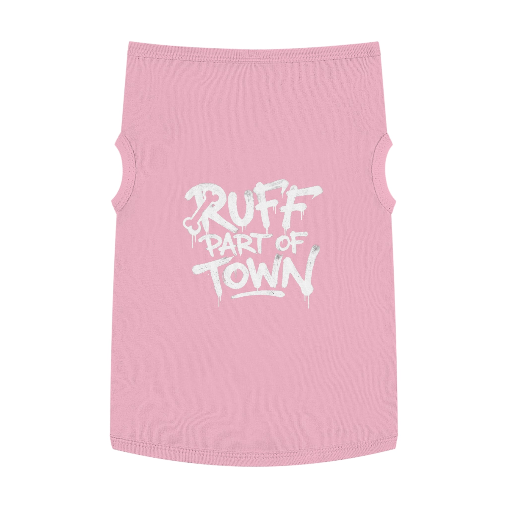 Pet Tank — “Ruff Part of Town” Graffiti Dog Tank Top