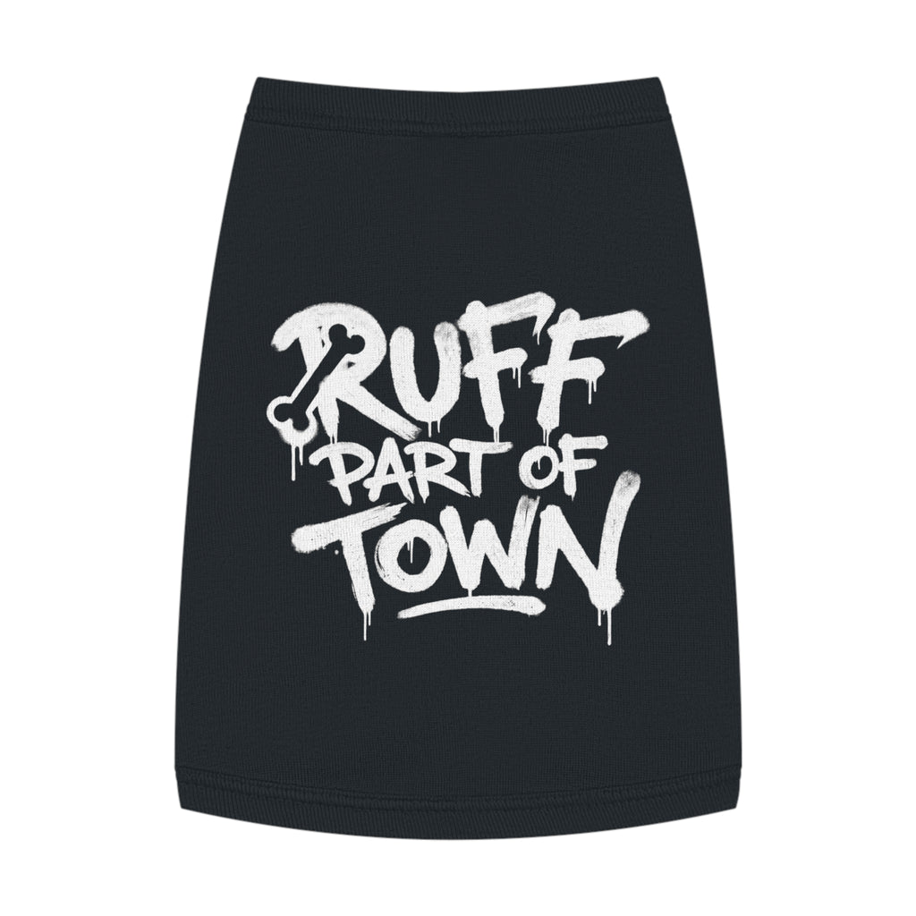 Pet Tank — “Ruff Part of Town” Graffiti Dog Tank Top