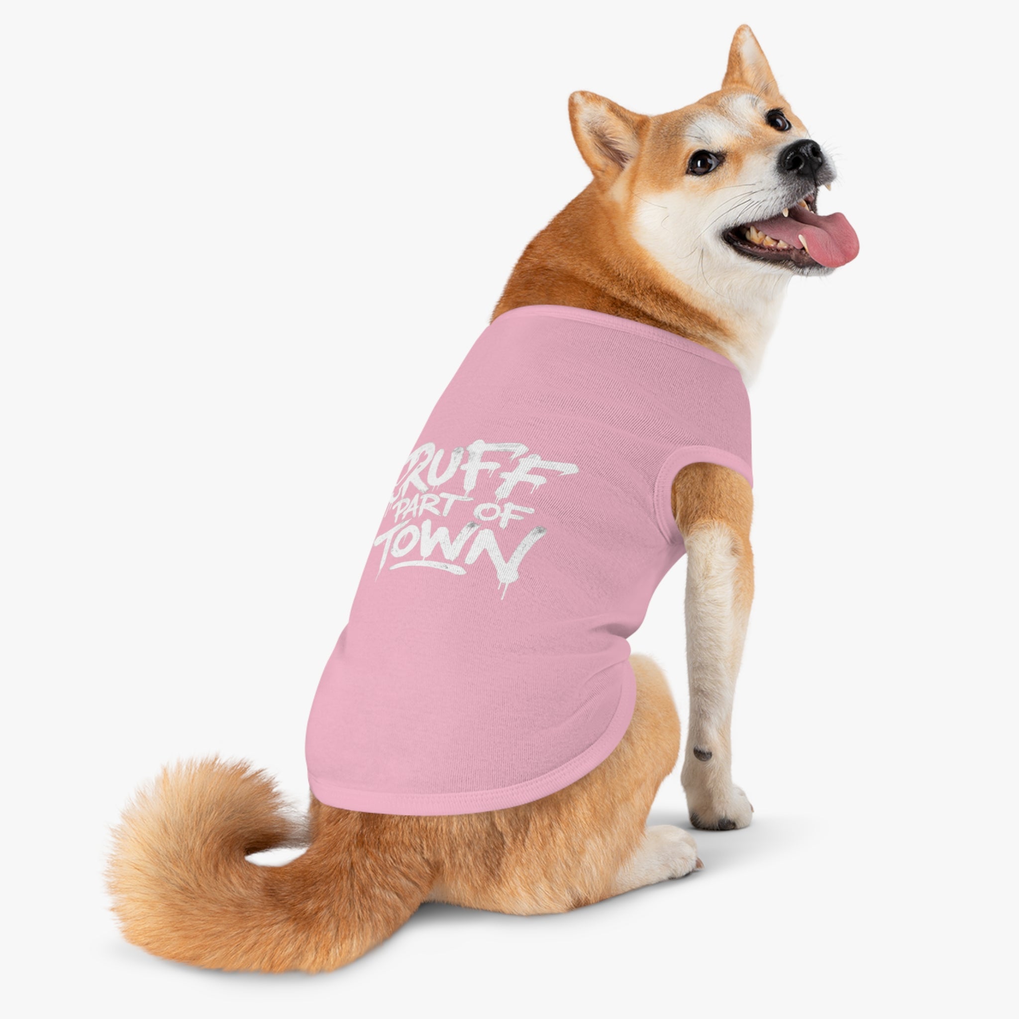 Pet Tank — “Ruff Part of Town” Graffiti Dog Tank Top