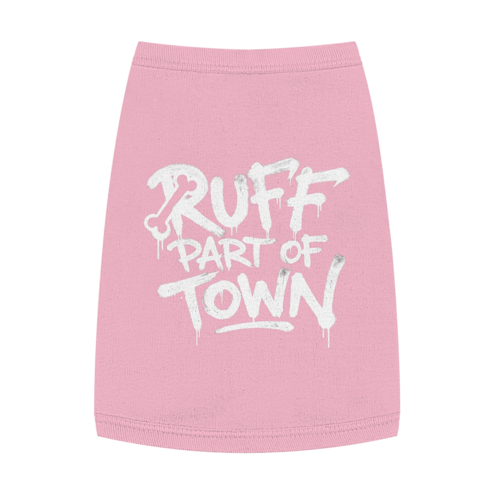 Pet Tank — “Ruff Part of Town” Graffiti Dog Tank Top