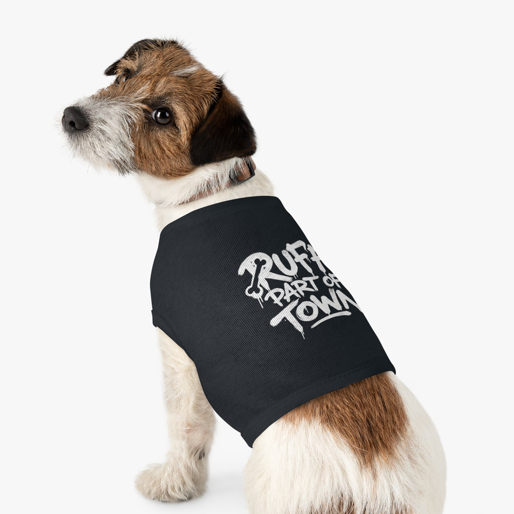 Pet Tank — “Ruff Part of Town” Graffiti Dog Tank Top
