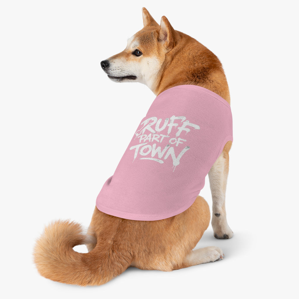 Pet Tank — “Ruff Part of Town” Graffiti Dog Tank Top