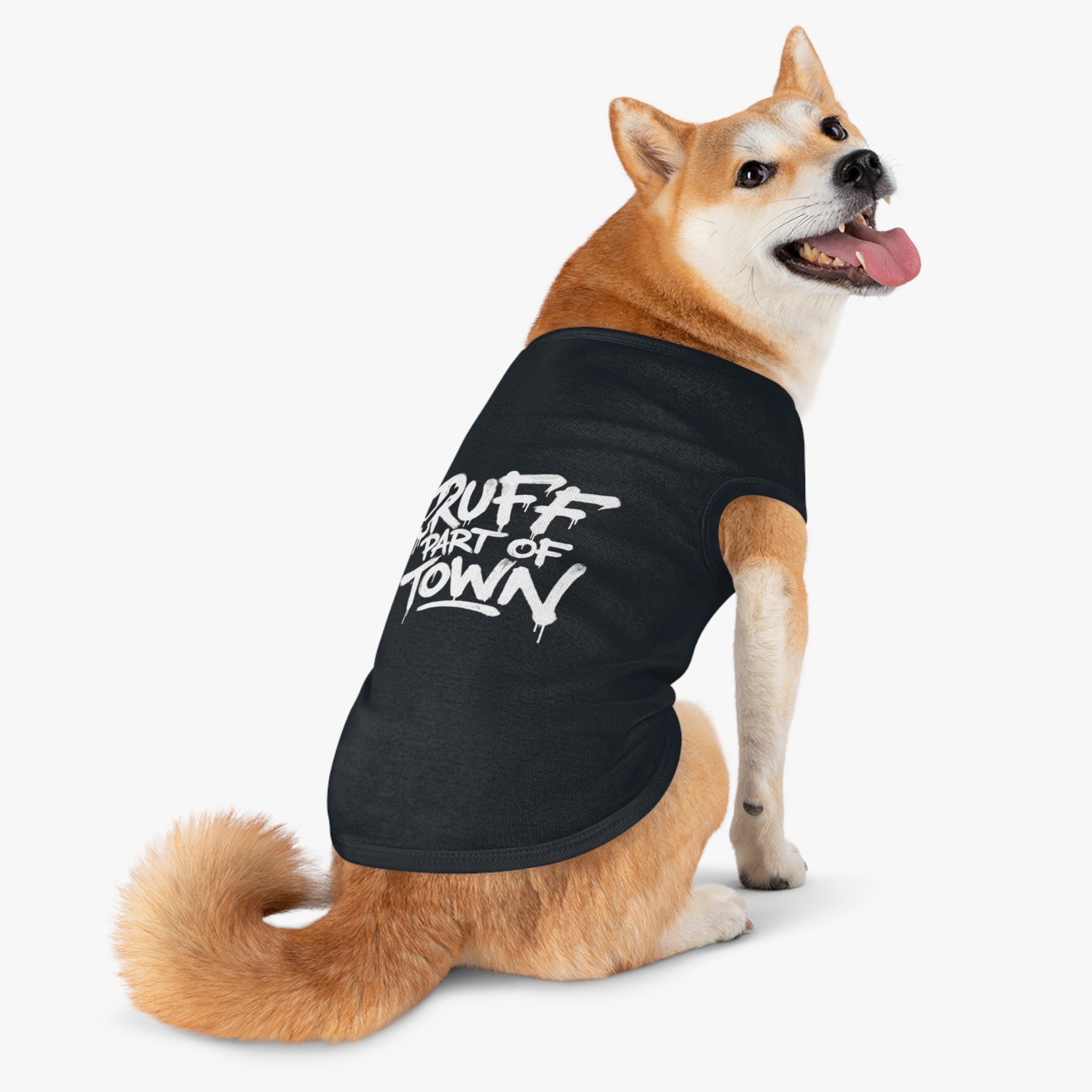 Pet Tank — “Ruff Part of Town” Graffiti Dog Tank Top
