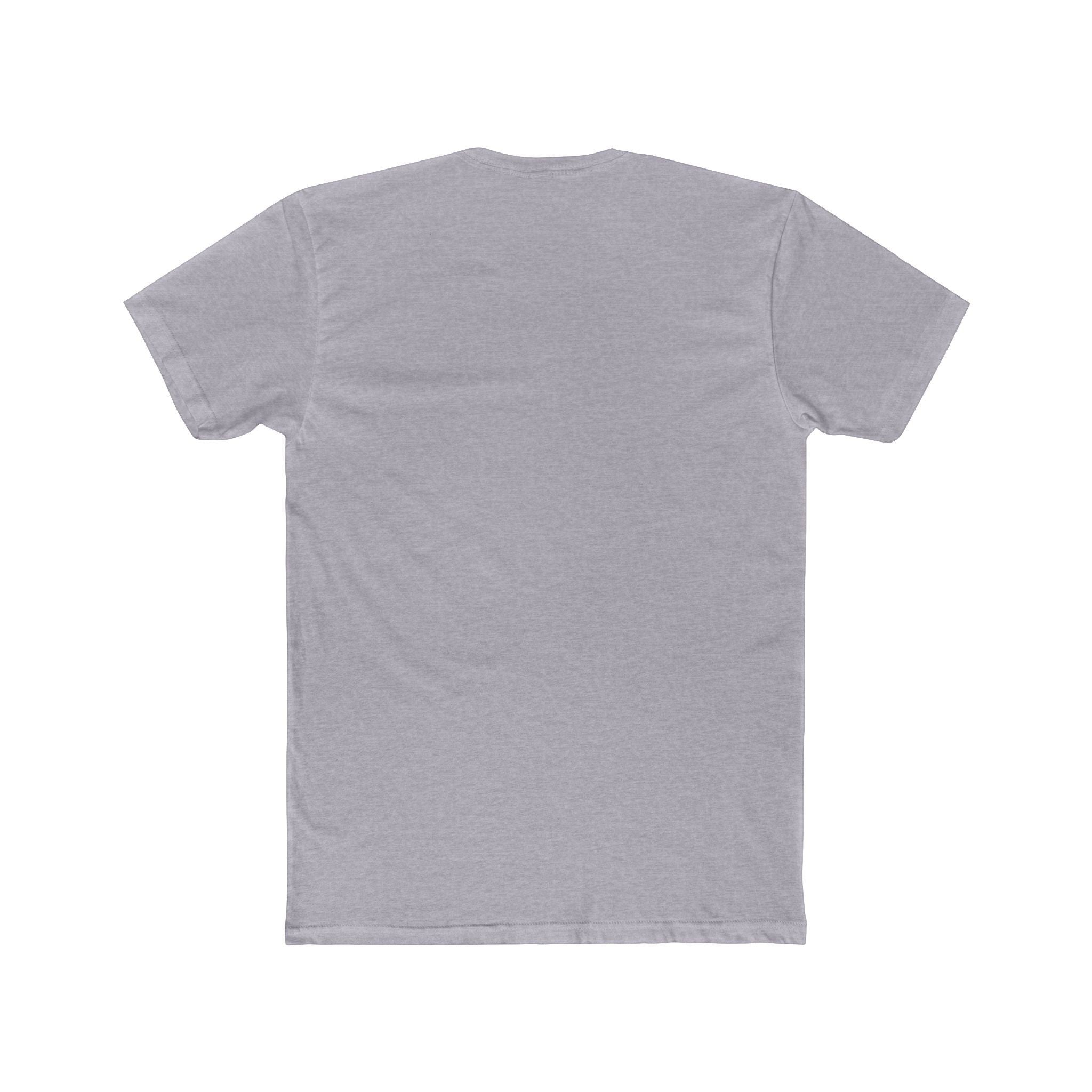 Ruff Part of Town heather grey 100% cotton crew neck t-shirt with dog logo graphic on front