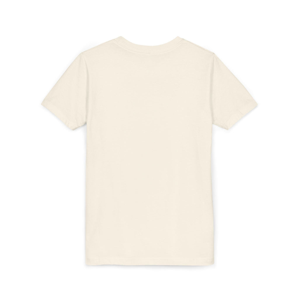 Ruff Part of Town cream 100% cotton short sleeve youth t-shirt with crew neck and retail fit.